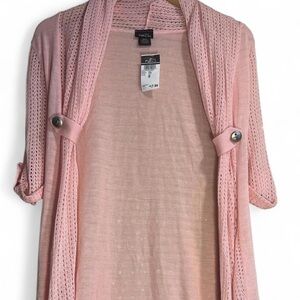 Rue21 Light Pink Knit Cardigan